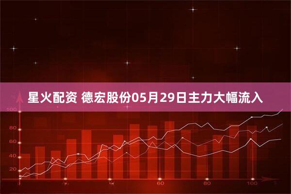 星火配资 德宏股份05月29日主力大幅流入