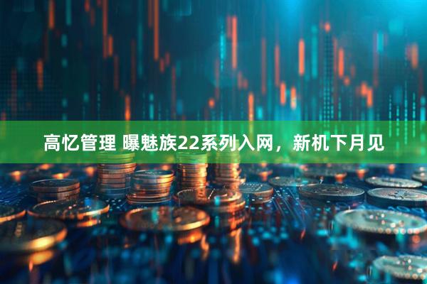 高忆管理 曝魅族22系列入网，新机下月见