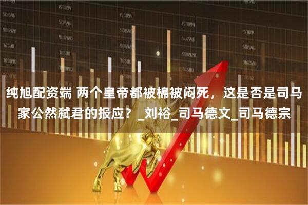 纯旭配资端 两个皇帝都被棉被闷死，这是否是司马家公然弑君的报应？_刘裕_司马德文_司马德宗