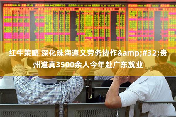 红牛策略 深化珠海遵义劳务协作&#32;贵州道真3500余人今年赴广东就业
